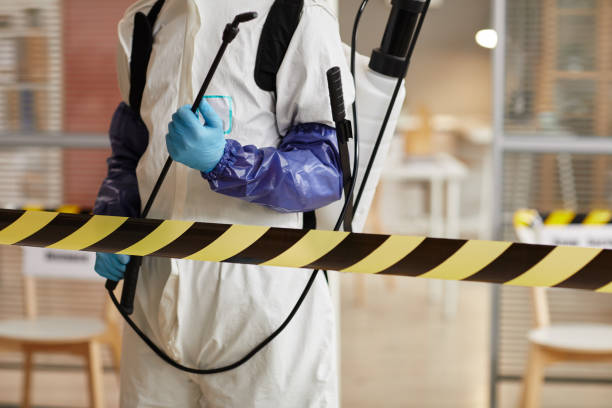 Professional Biohazard technician working in Oakville, CA